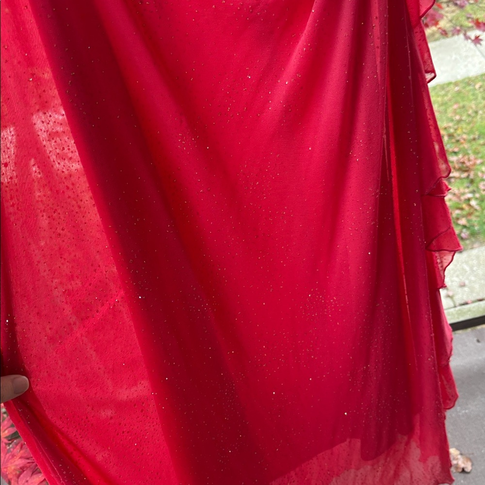 Vintage Maxi y2k Dress Hot Pink Sparkle S Iconic Fairy Princess Glitter Party - Picture 10 of 17